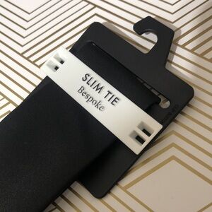 NWT Bespoke black tie